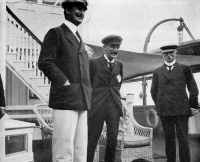 Sir Charles Hardinge, Sir Arthur Nicolson a generál Sir John French, 1908 od Queen Alexandra