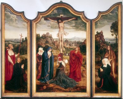 Triptych, c1486-1530 od Quentin Metsys I