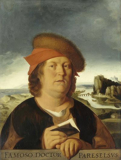 Portrét Paracelsa (?) od Quinten Massys