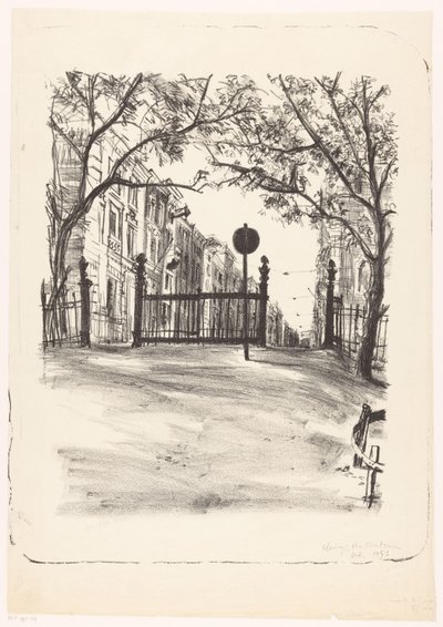 Výjezd z Vondelparku od Quirijn Halbertsma (signed by artist)