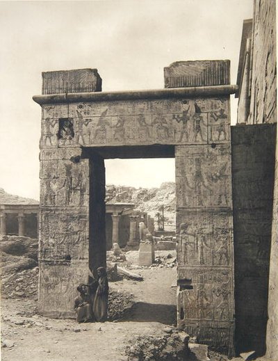 Chrám Isis ve Philae od R.M. Junghaendel