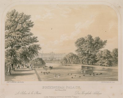 Buckinghamský palác od St James