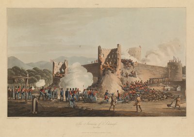 Šestnáct pohledů na Plaves v perských zálivových silách proti arabským pirátům od R. (after) Temple