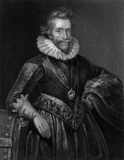 Henry Wriothesley, 3. hrabě ze Southamptonu 1573-1624, 1824. od R. Cooper