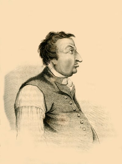 Nathaniel Bentley. Dobře známý Dirty Dick, 1821. od R. Page