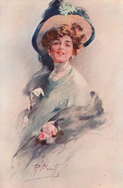 Barevná studie, c1908 od R. Ponnett