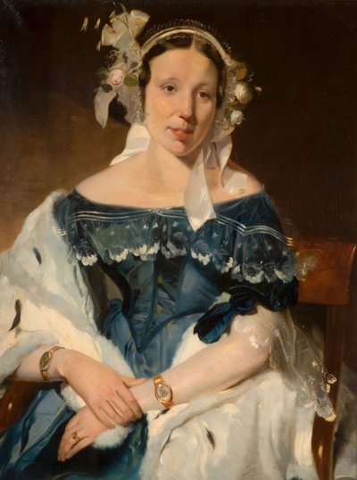 Portrét ženy, 1830. od R. T. Bott