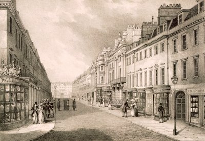 Milsom Street, c1883. od R. Woodroffe
