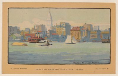 New York z 34th Street Ferry od Rachael Robinson Elmer