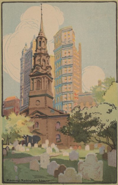 Kaple svatého Pavla, 1914. od Rachael Robinson Elmer