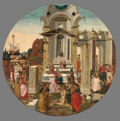 Klanění tří králů, c. 1495. od Raffaello Botticini