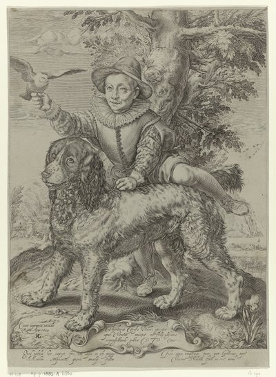 Portrét Frederika de Vries od Raffaello Guidi