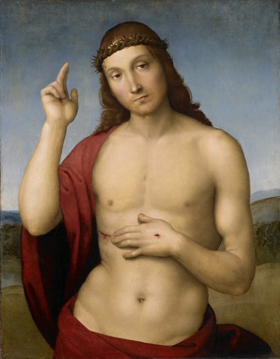 Kristovo požehnání od Raffaello Sanzio Raphael