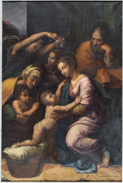 Svatá rodina Františka I od Raffaello Sanzio Raphael