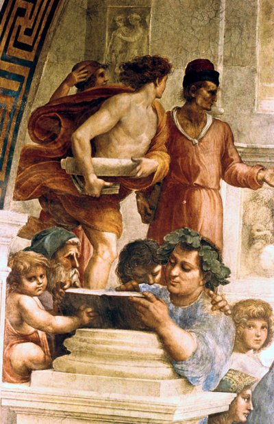Škola v Athénách, 1509 od Raffaello Sanzio Raphael