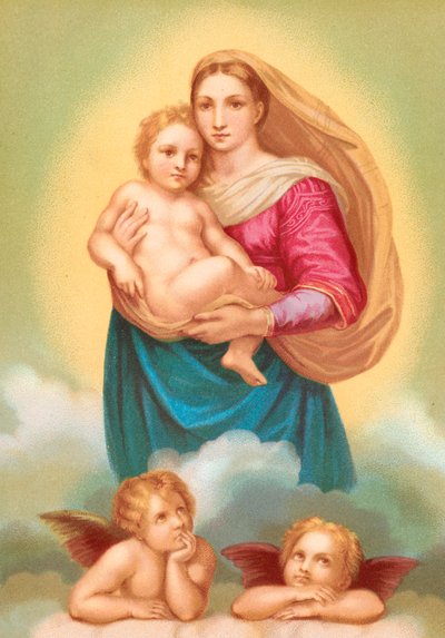 Sixtinská Madona od Raffaello Sanzio Raphael