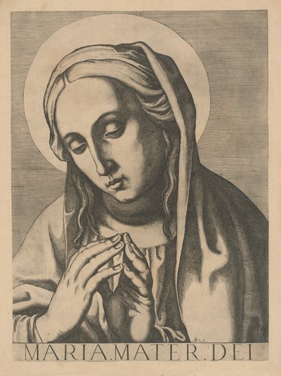 Busta Panny Marie od Raffaello Schiaminossi