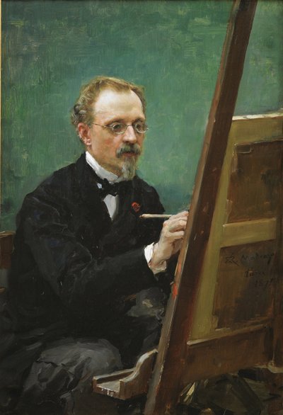 Portrét Federica de Madrazo (1815-1894) - obraz Raimundo de Madrazo y Garreta (1841-1920) od Raimundo de Madrazo y Garreta