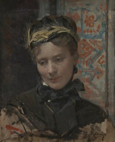 Portrét dámy, 1885-1896 od Raimundo de Madrazo y Garreta