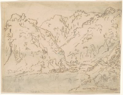 Clear Creek Canyon, Rocky Mountains, Colorado od Ralph Albert Blakelock