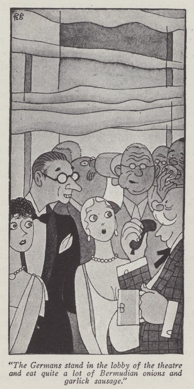 Ilustrace pro Gentlemen Prefer Blondes od Anity Loos (litho) od Ralph Barton
