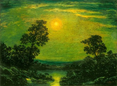 Moonlight, počátek 20. století. od Ralph Albert Blakelock