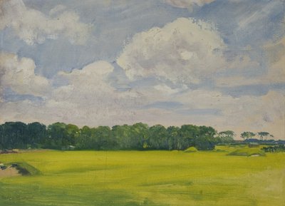 Benton Golf Course (olej na palubě) od Ralph Bullock