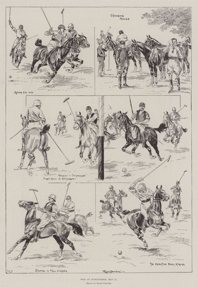 Pólo v Hurlinghamu, 11. května od Ralph Cleaver