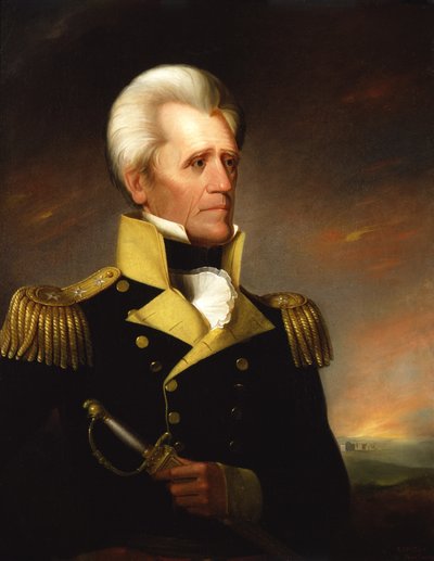 Andrew Jackson, 1835. od Ralph EW Earl