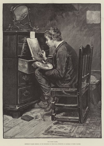 Jeho první stojan od Ralph Hedley