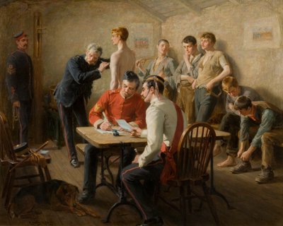 Pasování doktora, 1896 od Ralph Hedley