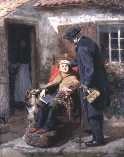 Rekonvalescent nebo Pastor od Ralph Hedley