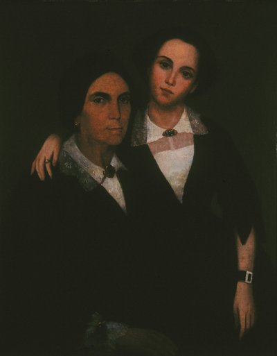 Untitled (Matka a dcera pana buenaventury Valentína) od Ramón Atiles y Pérez