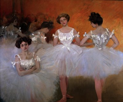 Taneční skupina od Ramon Casas