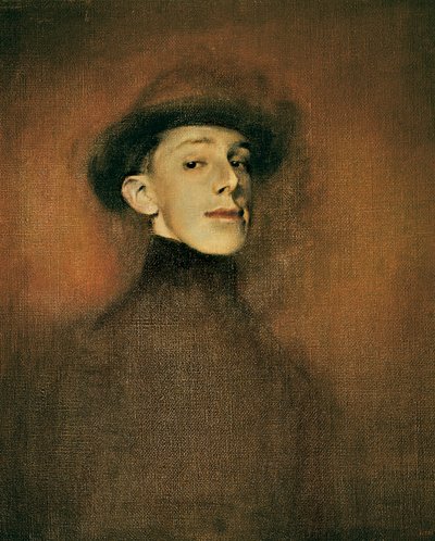 Portrét španělského krále Alfonse XIII. (studie) od Ramón Casas