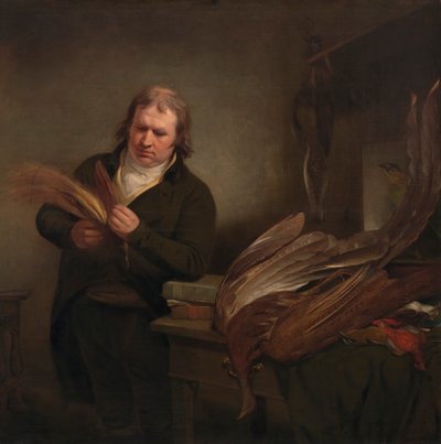 Ornitolog, možná John Latham od Ramsay Richard Reinagle