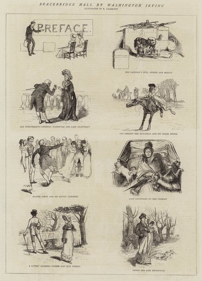 Bracebridge Hall od Washingtona Irvinga od Randolph Caldecott