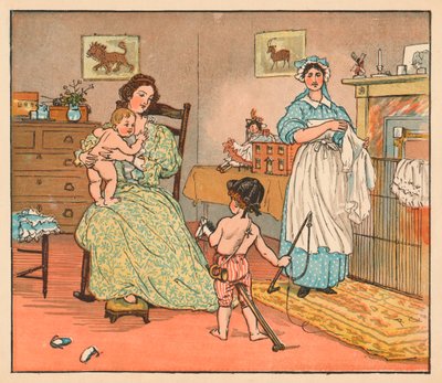 Sbohem, Baby Bunting, 1882. od Randolph Caldecott