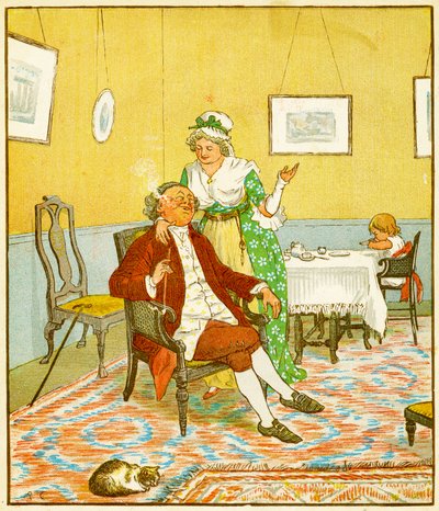 Frontice kus, The Diverting History of John Gilpin, 1878 od Randolph Caldecott