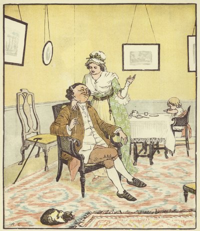 John Gilpin (barevné lito) od Randolph Caldecott