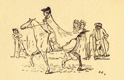 John Gilpin se vydává na svou cestu do Edmontonu, 1878, c1918. od Randolph Caldecott