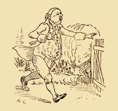 John Gilpins přítel, 1878, c1918. od Randolph Caldecott