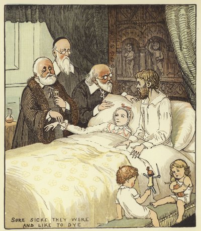Holky V Dřevě od Randolph Caldecott