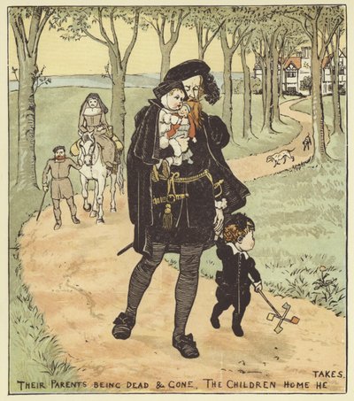Holky V Dřevě od Randolph Caldecott