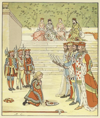 Srdcová královna od Randolph Caldecott