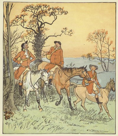 Tři veselí lovci od Randolph Caldecott