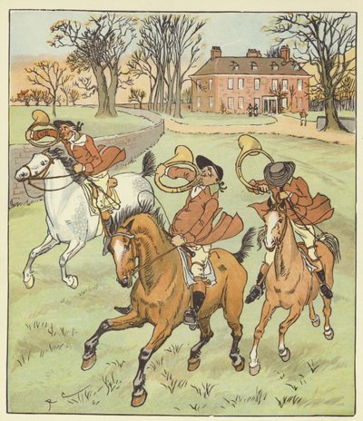 Tři žoviální lovci od Randolph Caldecott