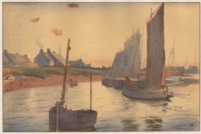 Smutek na moři, 1898. od Raoul André Ulmann
