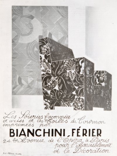 Křeslo čalouněné plátnem Tournon od Raoula Dufyho od Raoul Dufy