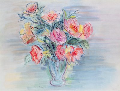 Květiny ve váze od Raoul Dufy